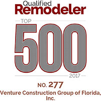 Venture Construction Group of Florida Wins Qualified Remodeler Top 500