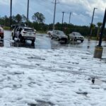 Daytona Beach Hail Storm, Photo Courtesy of WFTV