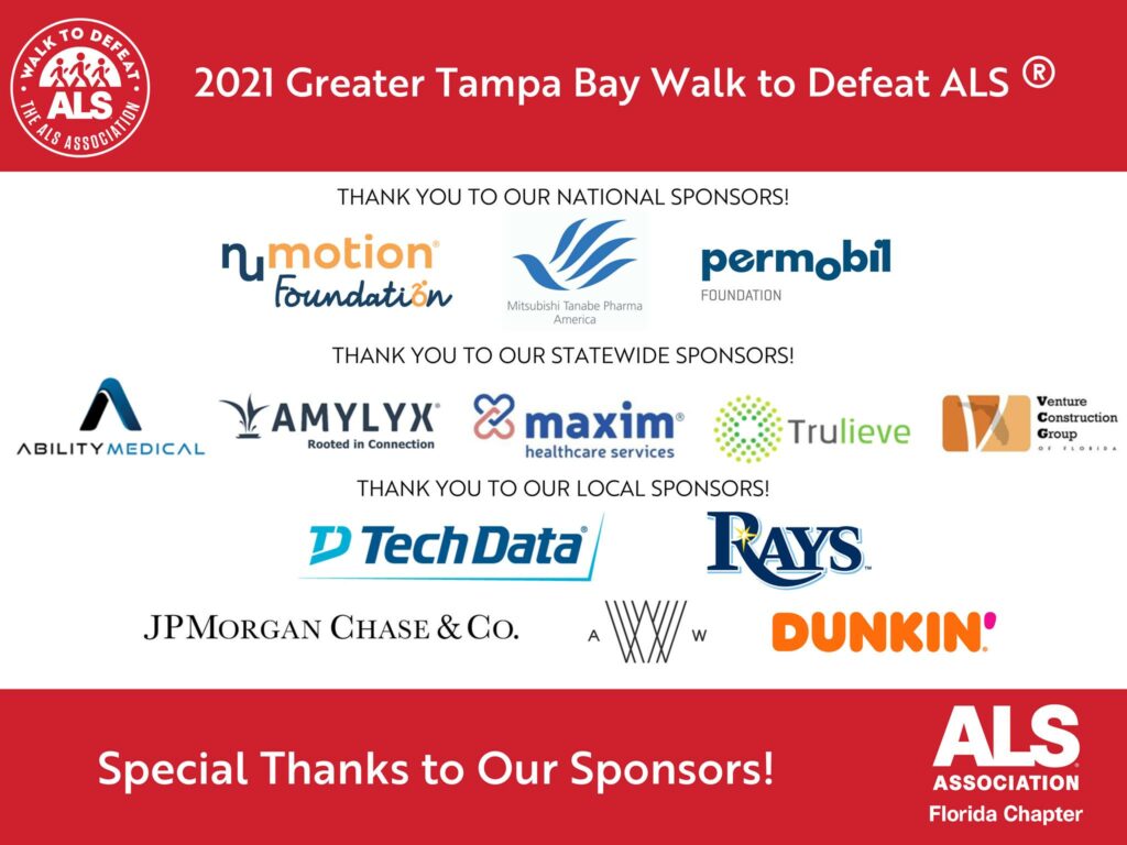 Venture Construction Group of Florida Sponsors Tampa Walk to Defeat ALS®